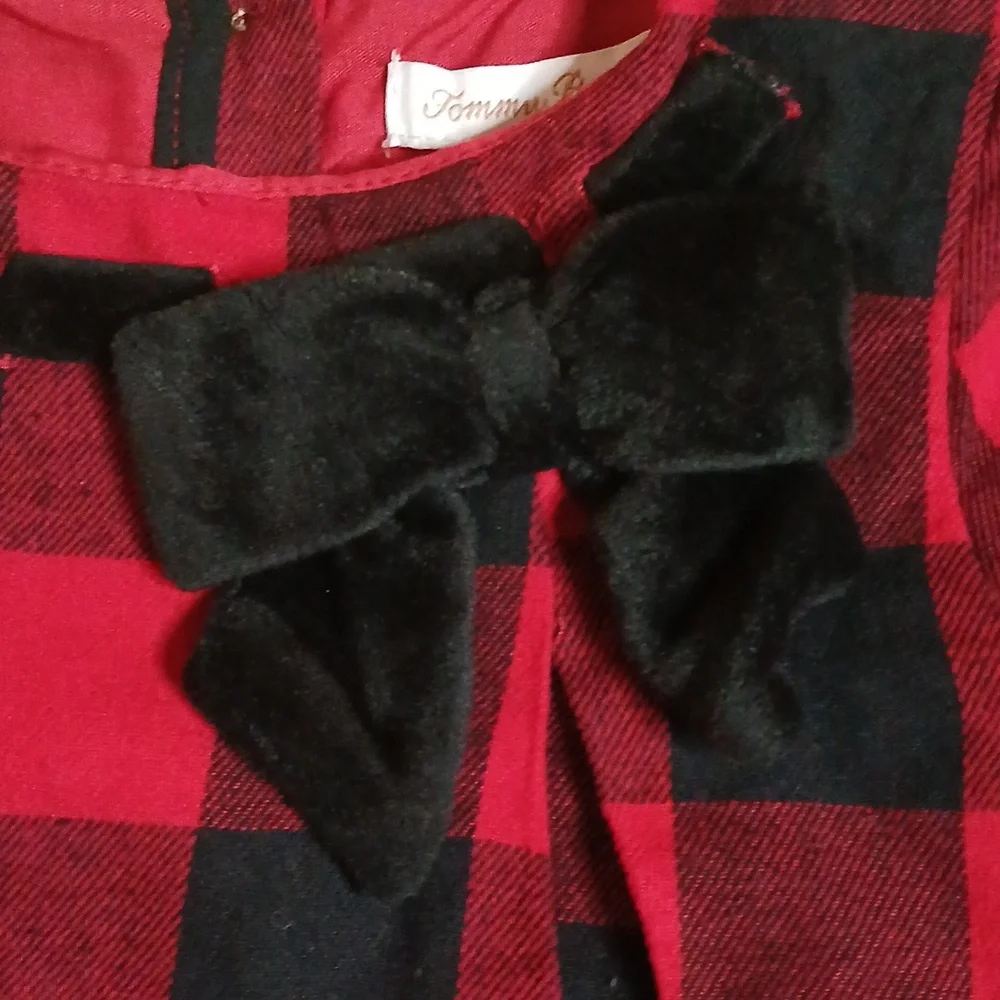 Tommy Bahama‎ Gingham Checkered Short sleeve toddler girl dress Size 5T